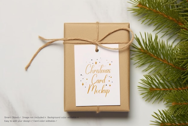 Christmas Card Mockup