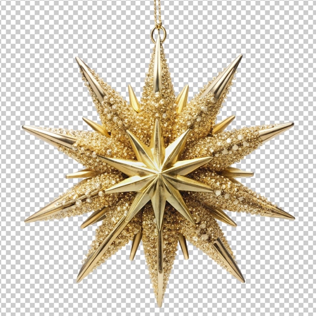 Christmas decoration spiky star