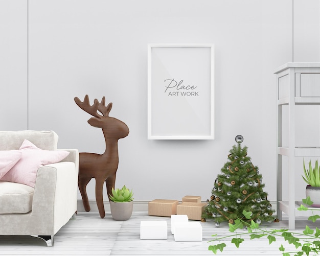 Christmas decorative and living room