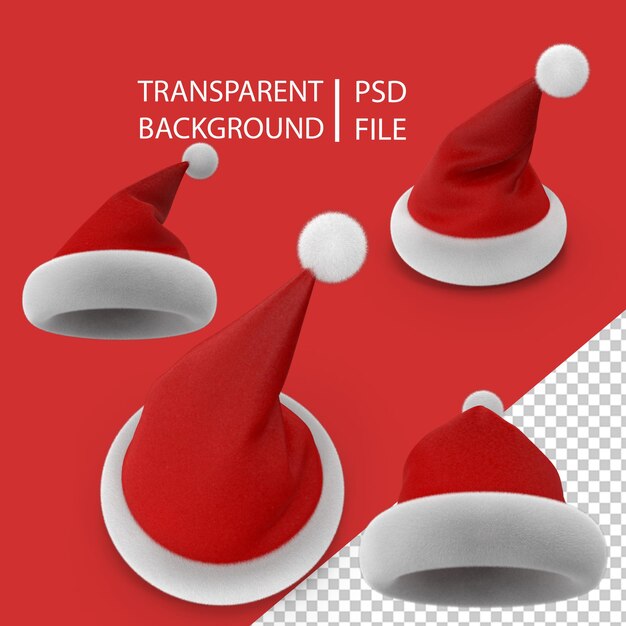 PSD christmas hat png