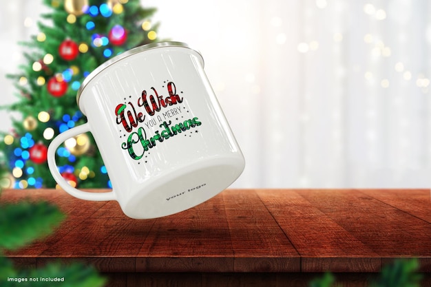 Christmas Mug Mockup for you to add your own designs and artwork