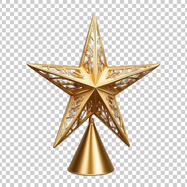 PSD a christmas ornament with a star on it