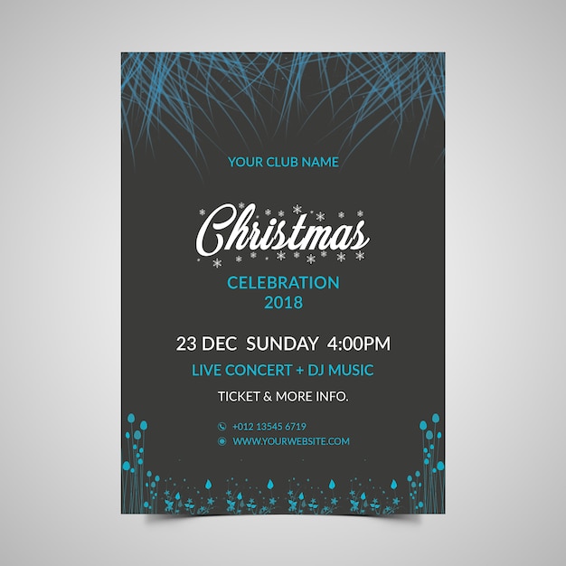 Christmas Party Poster