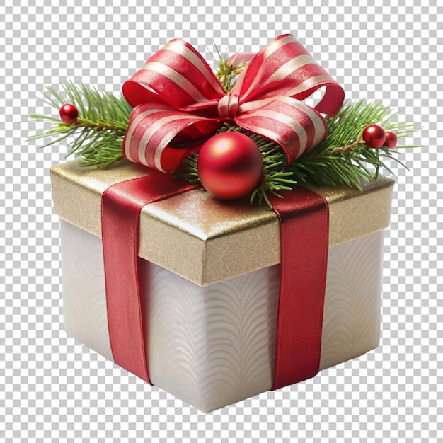 Christmas present box new year 3d