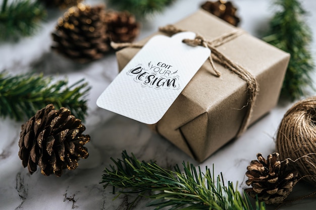 Christmas present tag