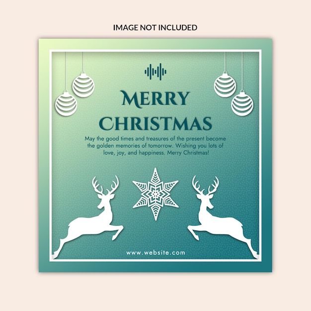 Christmas - Social Media Post Template 05