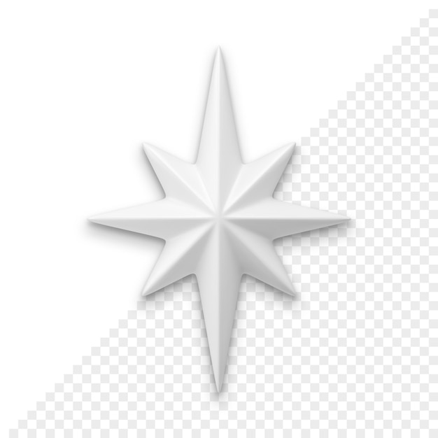 Christmas Star 3d Icon