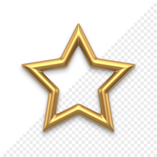 Christmas Star 3d Icon