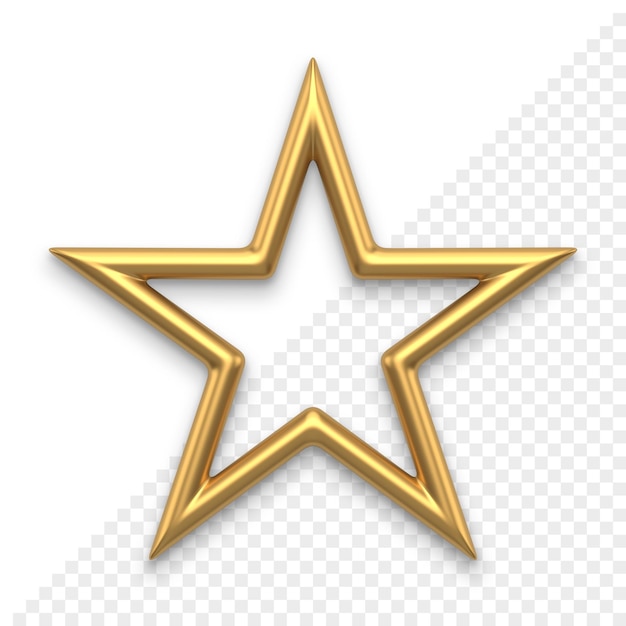 Christmas Star 3d Icon