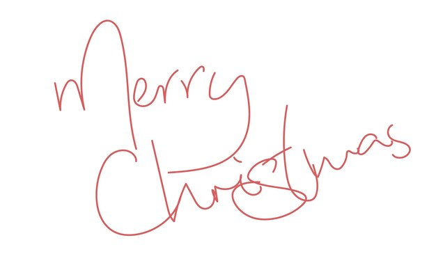 PSD christmas text