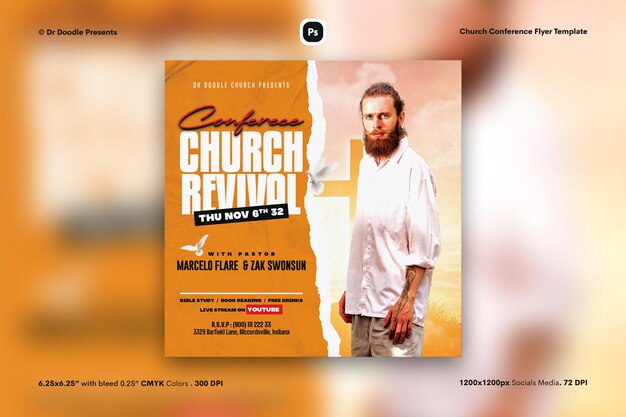 PSD church flyer