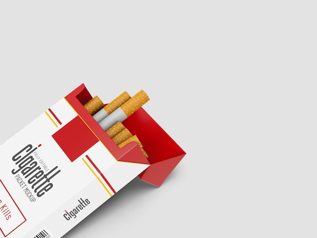 Cigarette Packet mockup