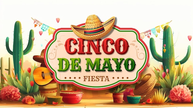 Cinco de Mayo Festival Poster Design