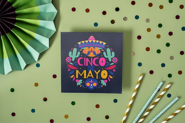 Cinco de mayo mockup design