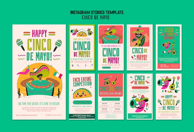 Cinco de mayo template design