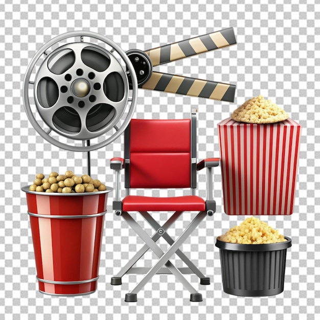 cinema or Theater elements set