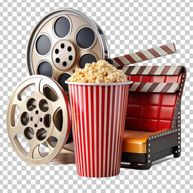 PSD cinema or theater elements set