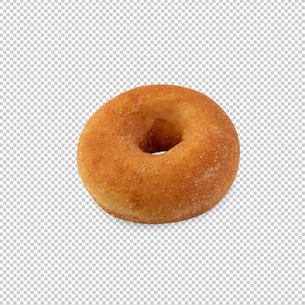 Cinnamon donut cutout Psd file