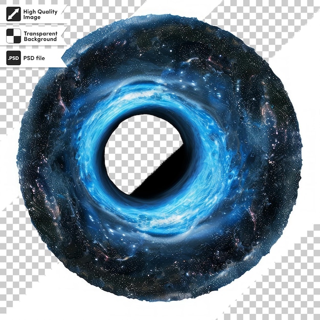 a circle that has a hole in it that says quot galaxy quot