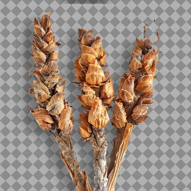 Cistanche Deserticola Type of Herb Desert Broomrape Form of Isolated Object on Clean Background