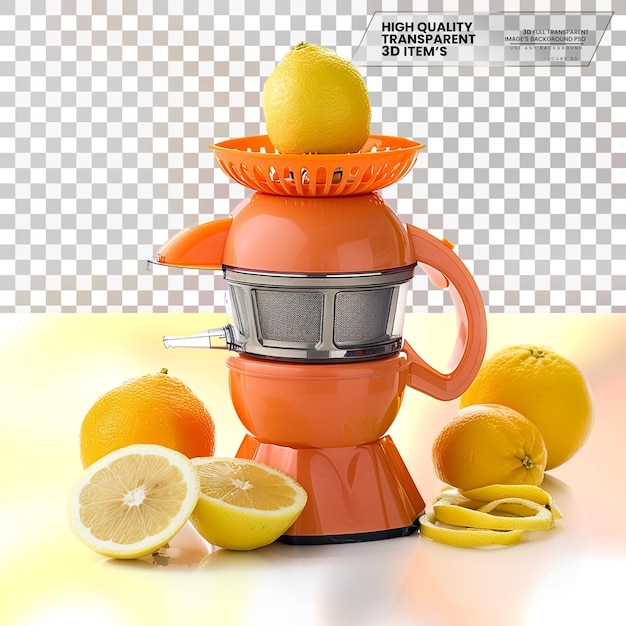 PSD citrus juicer a juicer used for extracting juice from citrus fruits on transparent background