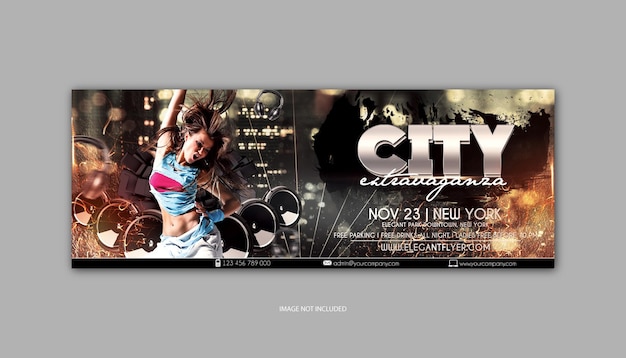 City Extravaganza Facebook Cover Template