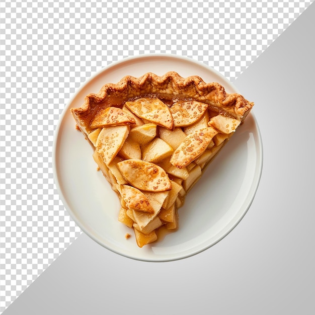 Classic Apple Pie Slice png