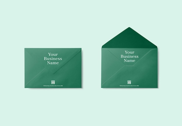 Classic Envelope Mockups