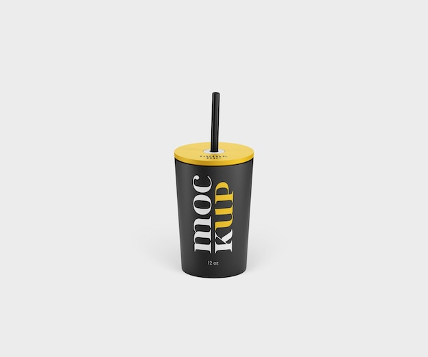 Classic tumbler 12 oz mockup