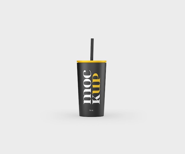 Classic tumbler 16 oz mockup template