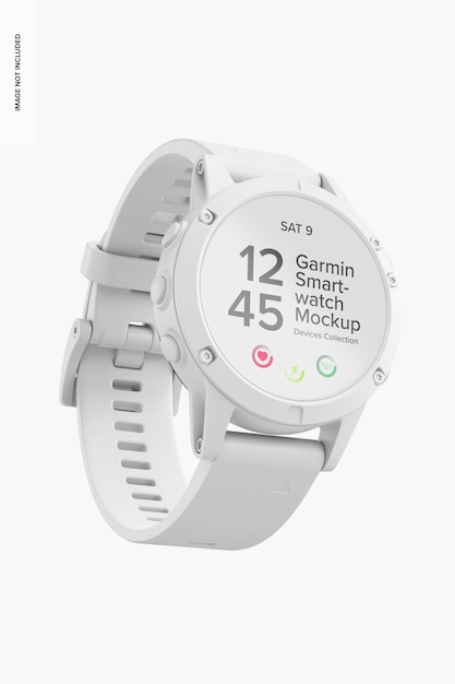 Clay Garmin Sport Smartwatch Mockup