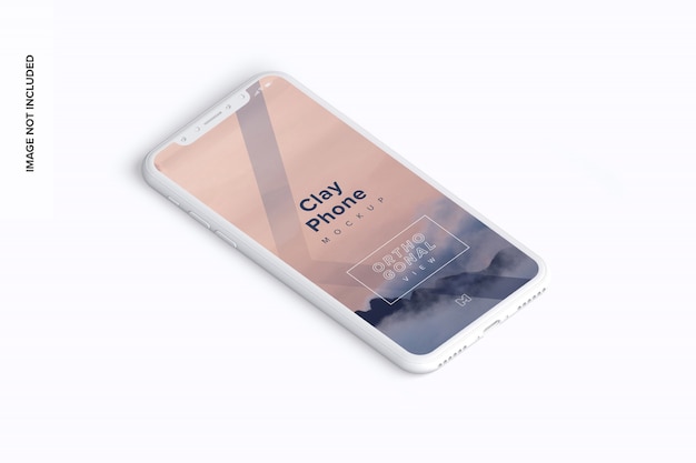 Clay Phone Mockup