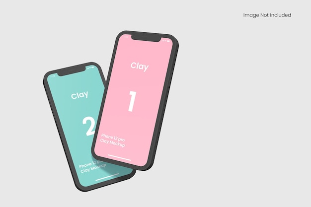 Clay smartphone app mockup