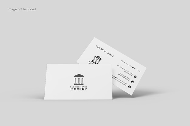 Clean Business card Mockup