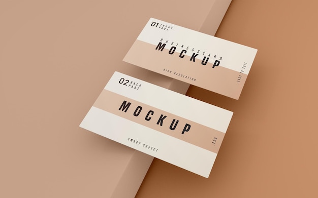 Clean Business Card Psd Mockup Design