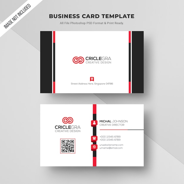 Clean Business Card