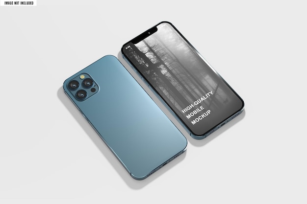 Clean smarphone mockup