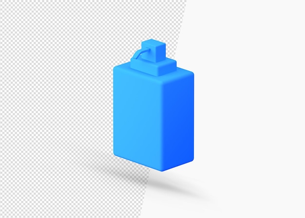 Cleaner sprayer bottle isometric 3D icon  