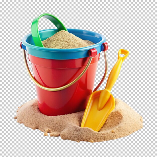 PSD cleaning glove in bucket with copy space