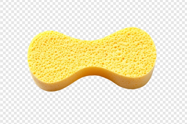 Cleaning sponge isolated on a transparent background