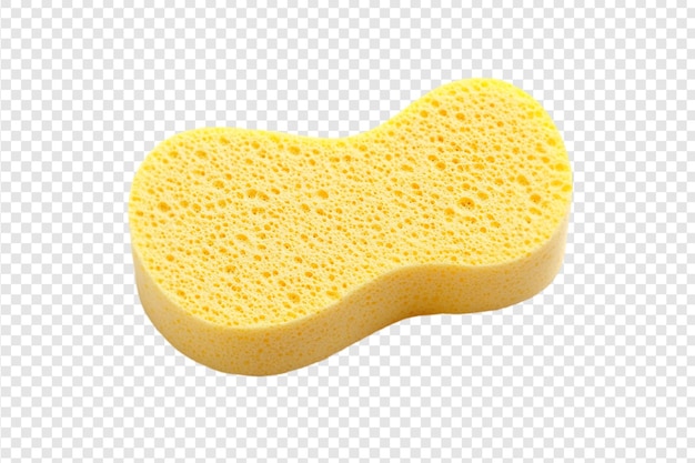 PSD cleaning sponge isolated on a transparent background