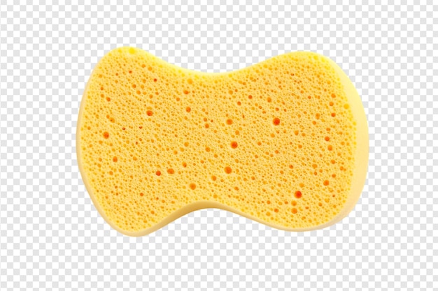 Cleaning sponge isolated on a transparent background