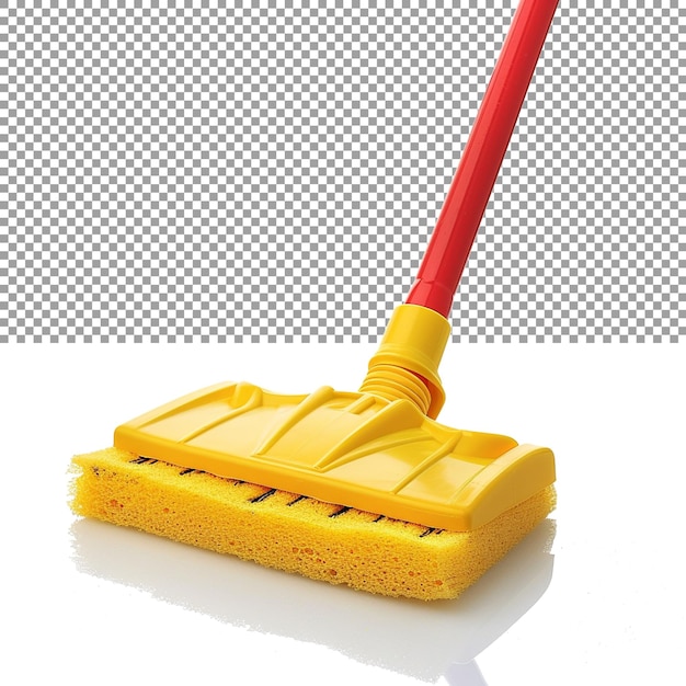 PSD a cleaning tool with a sponge or cloth head on a transparent background