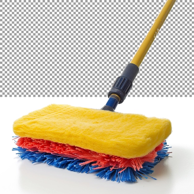 PSD a cleaning tool with a sponge or cloth head on a transparent background