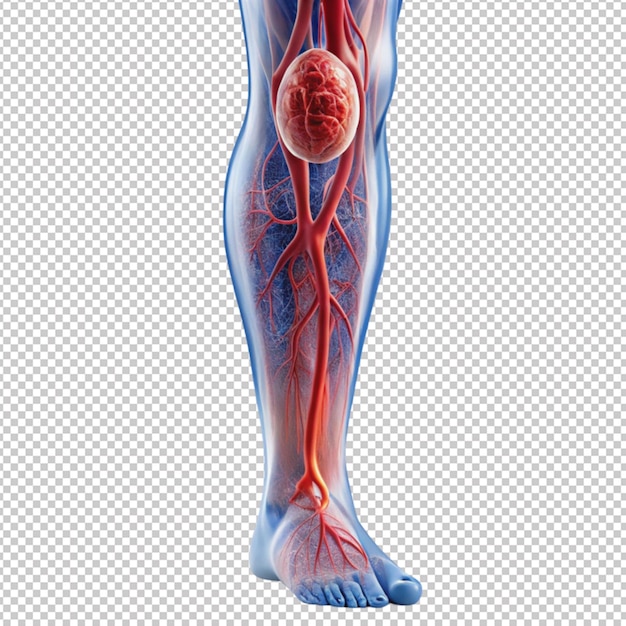 PSD clear blood clot in leg pictures for clinical reference