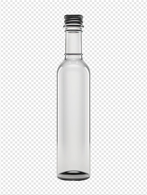 a clear bottle with a white label that says quot clear quot on it