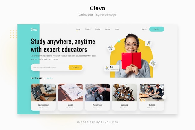 Clevo Enthusiastic Online Learning Hero Image