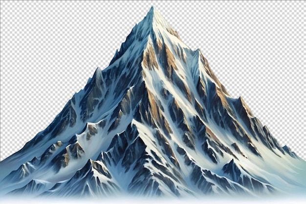 clipart of mountain isolated on Transparent Background