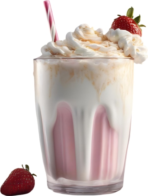 Close up of delicious looking Milkshakes