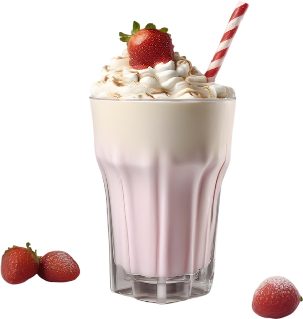 Close up of delicious looking Milkshakes